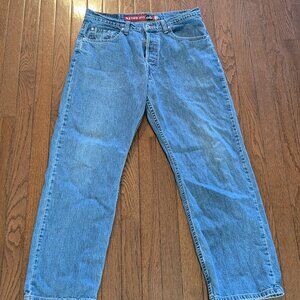 Vintage Levi's Silvertab Retrofit Button fly Denim Jeans - Size 34x30